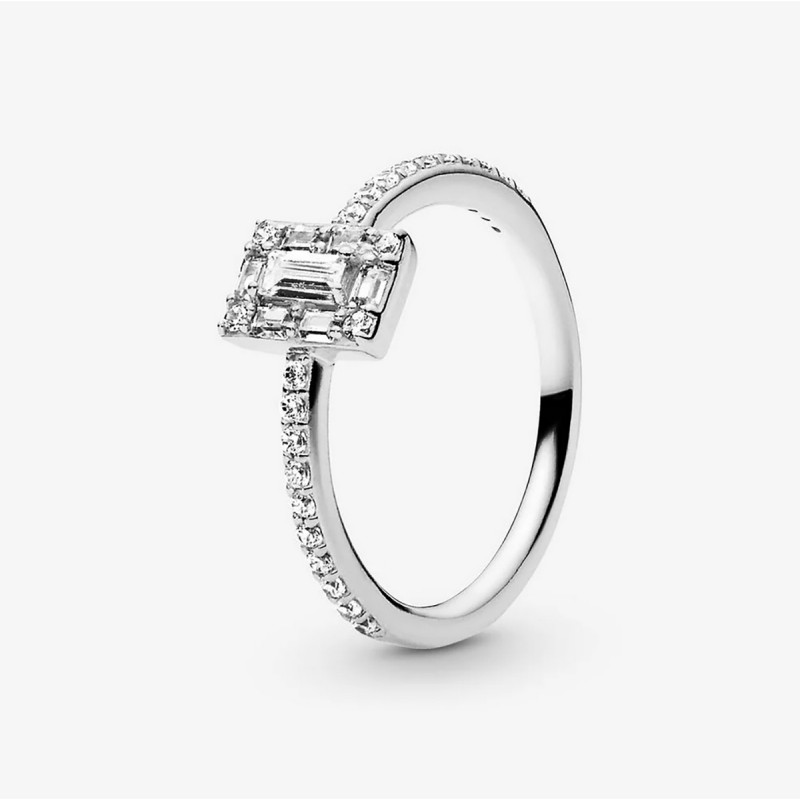 Anello Pandora ghiaccio splendente