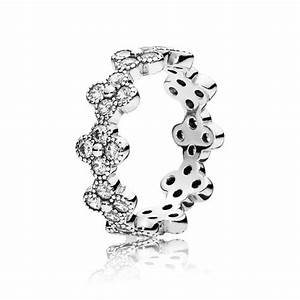 Anello Pandora fiori