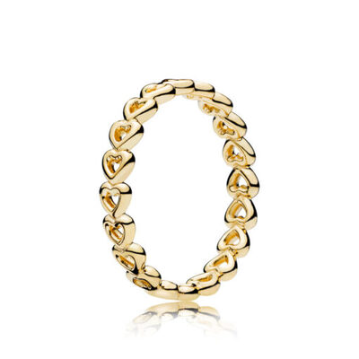 Anello Pandora shine unione di cuori