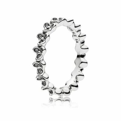 Anello Pandora con margherite