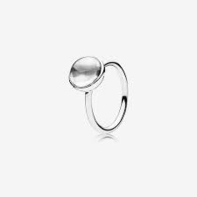 Anello Pandora goccia poetica