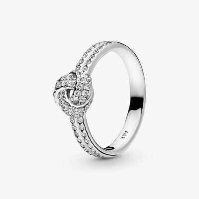 Anello Pandora nodo d'amore