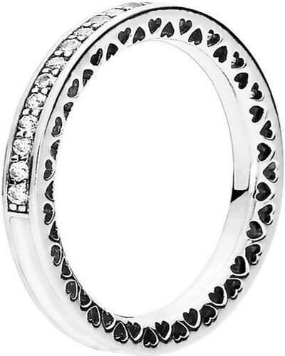 Anello Pandora cuori radiosi