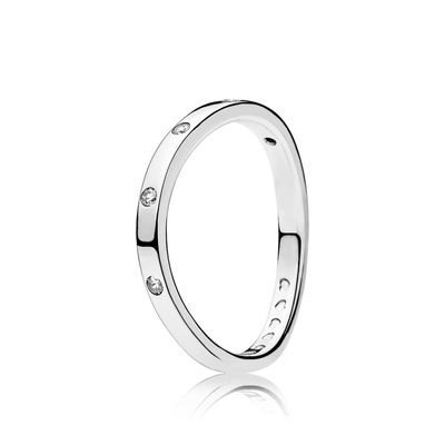 Anello Pandora turbinio di gocce