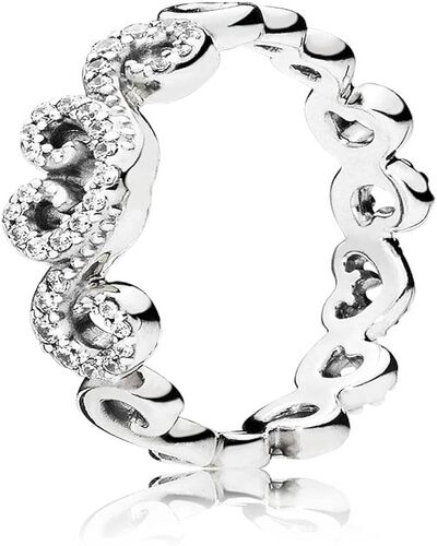 Anello Pandora turbinio di cuori