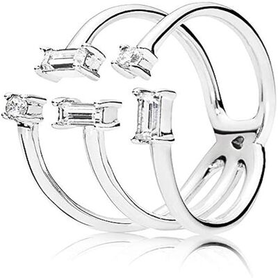 Anello Pandora frammenti scintillanti