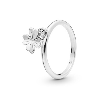 Anello Pandora quadrifoglio portafortuna
Misura: 10