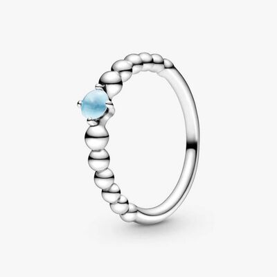 Anello Pandora pietra Dicembre
