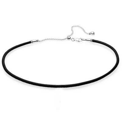 Collana Pandora girocollo nera