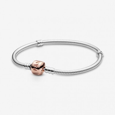 Bracciale Pandora Moments chiusura rosè