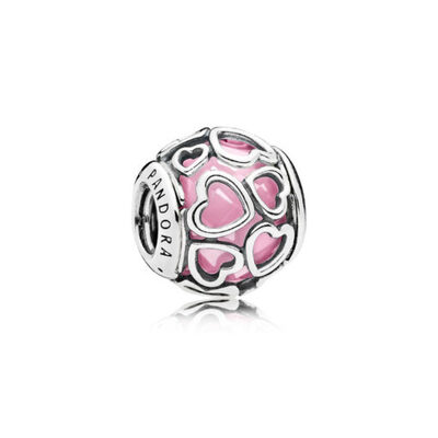 Charm Pandora Apri Il Tuo Cuore Rosa