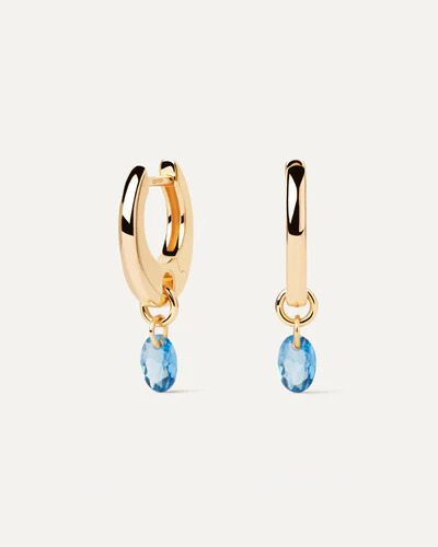 Orecchini PDPAOLA a cerchio Lily Blu