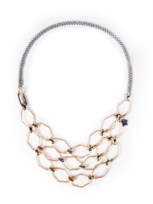 Collana Rebecca con rombi