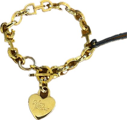 Bracciale Rebecca dorato con cuore