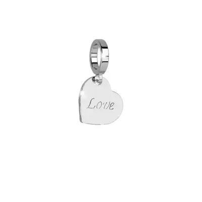 Charm Rebecca cuore "love"