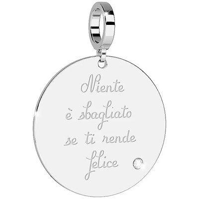 Charm Rebecca "niente è sbagliato se ti rende felice"