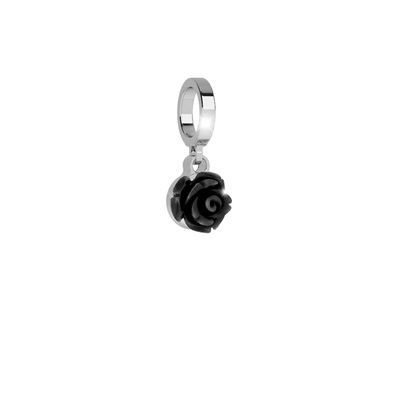 Charm Rebecca rosa nera