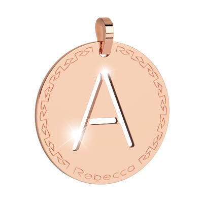 Charm Rebecca lettera pendente
