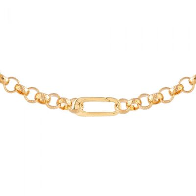 Collana Rebecca My World con maglia tonda ribattuta