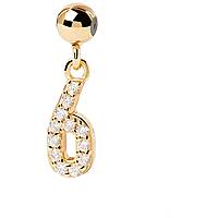 Charm PDPAOLA con numero 6