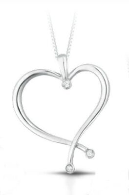 Collana Lucciole con cuore