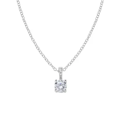 Collana Amen Punto Luce Bianco