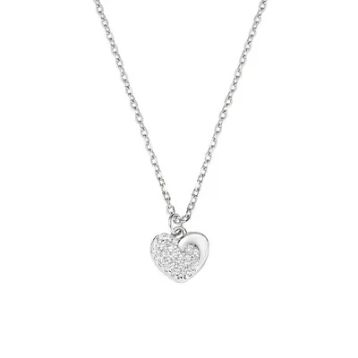 Collana Amen Cuore con Zirconi