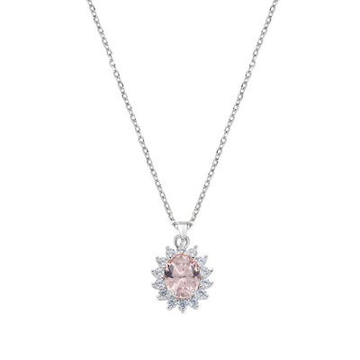 Collana Amen Royal Lady Zircone con Morganite