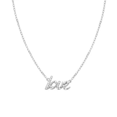 Collana Amen Love con Zirconi