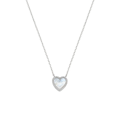 Collana Amen Cuore con Madreperla