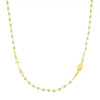 Collana Amen  Rosario Girocollo Dorato