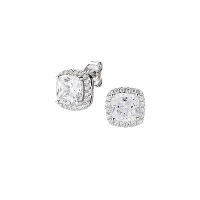 Orecchini Amen Lady con Zircone Bianco Taglio Radiant