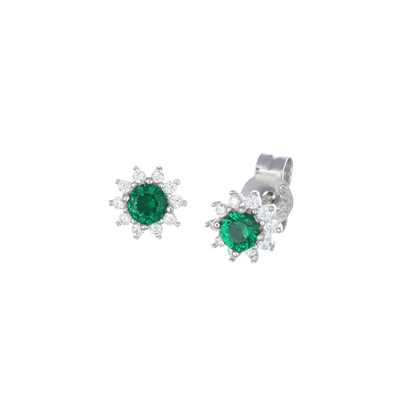 Orecchini Amen  Mini Sole Verde