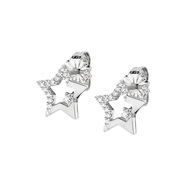 Orecchini Amen  Stella in Argento con Zirconi