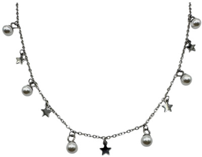 Collana Ruah perle e stelle