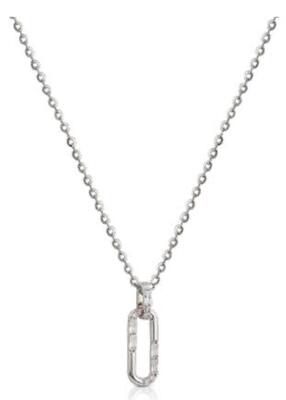 Collana Kulto 925 con pendente ovale