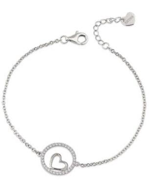 Bracciale Kulto925 con cuore
