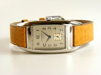 Orologio Longines Belle Arti medium in acciaio argenté