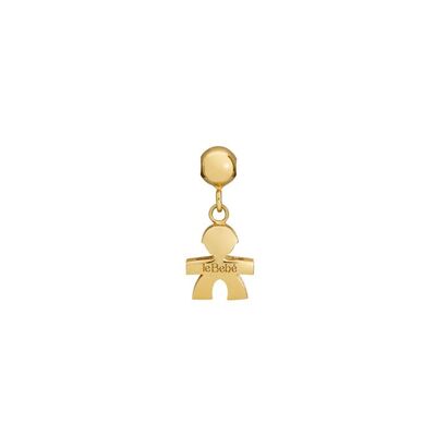 Charm Le Bebè I Tesorini Pop con sagoma bimbo in oro giallo