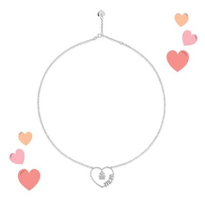 Collana Le Bebè mamma figlia in argento