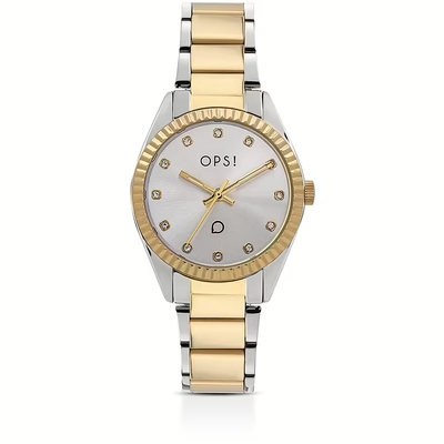 Orologio Ops Object Watch Sport solo tempo Silver Sunray