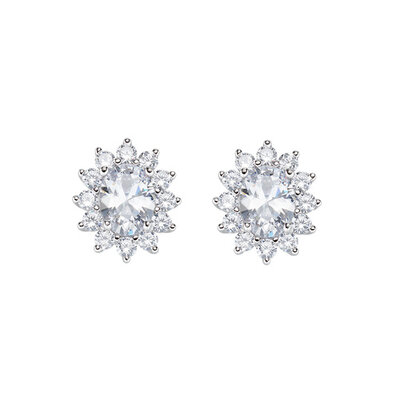 Orecchini Amen Royal Lady Zircone Bianco
