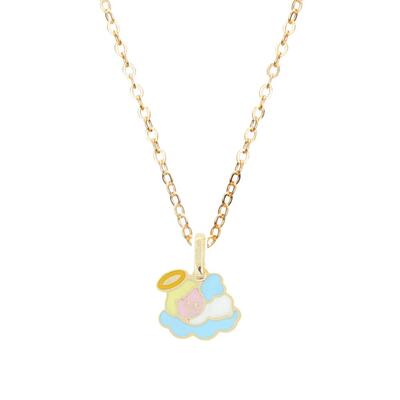 Collana Le Bebè in oro giallo con Angelo