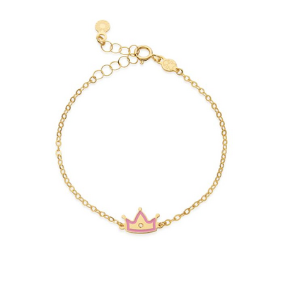 Bracciale Le Bebè "Lucciole" coroncina