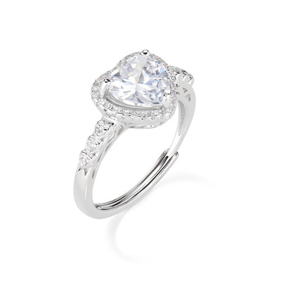 Anello Amen big Diamonds cuore bianco
Misura: 10-14