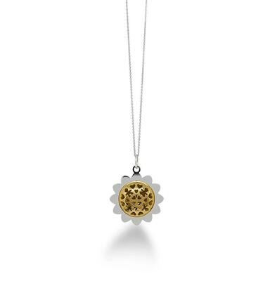 Ciondolo Le Bebè suonamore fiori argento
