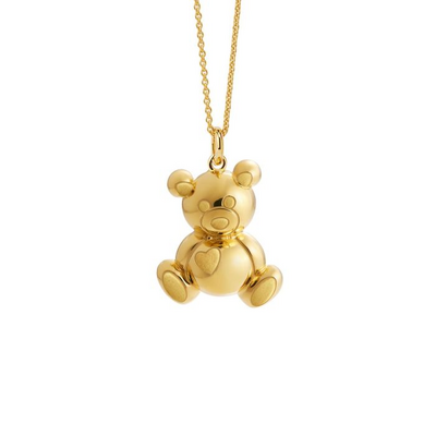 Collana Le Bebè Suonamore Gli Orsetti in argento placcato oro giallo