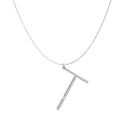 Collana Rebecca in argento con cristalli