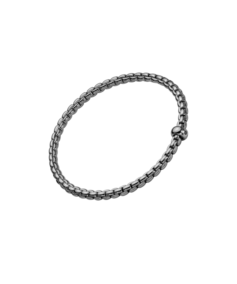 Bracciale Fope Flex'it con finitura in rodio