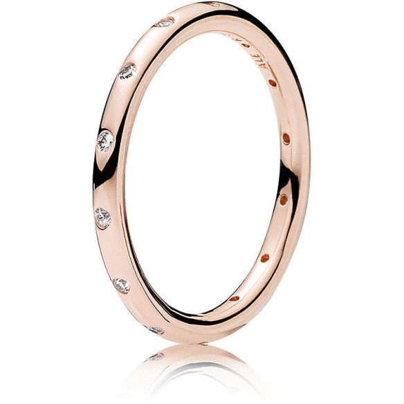 Anello Pandora rosè gocce